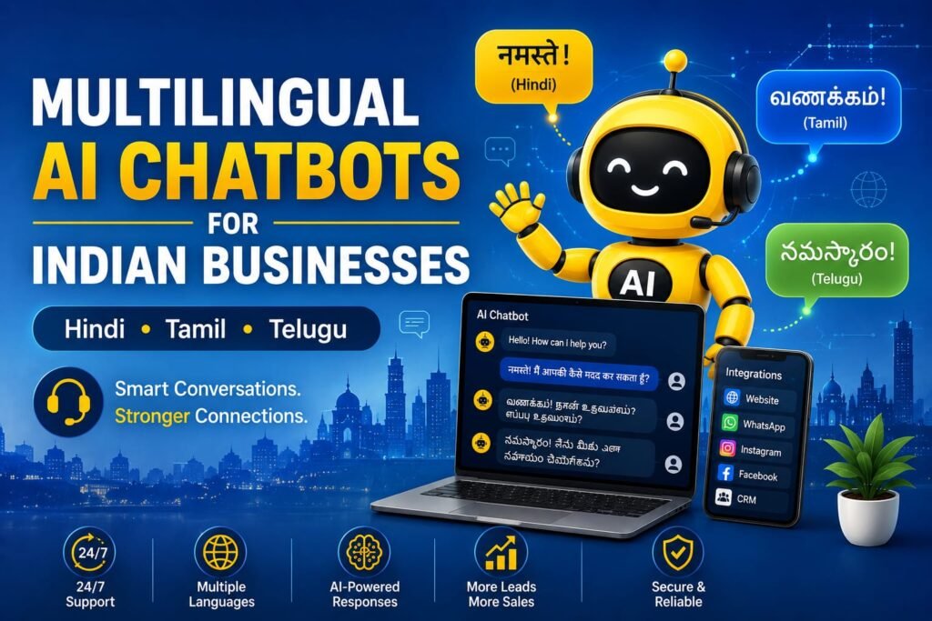 Multilingual AI Chatbots for Indian Businesses