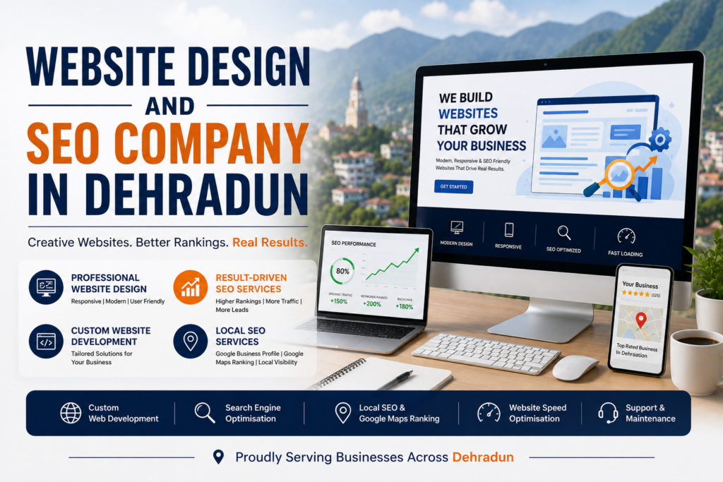 Website Design and SEO Company in Dehradun